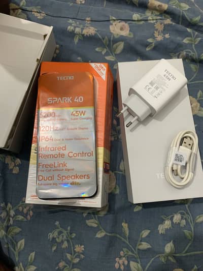 Tecno spark 40 complete saman