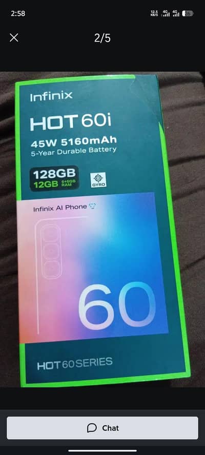 Infinix Hot 60i New 4Months use