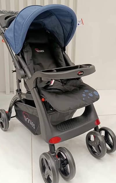 Tinnies Baby Stroller Black c18D016
