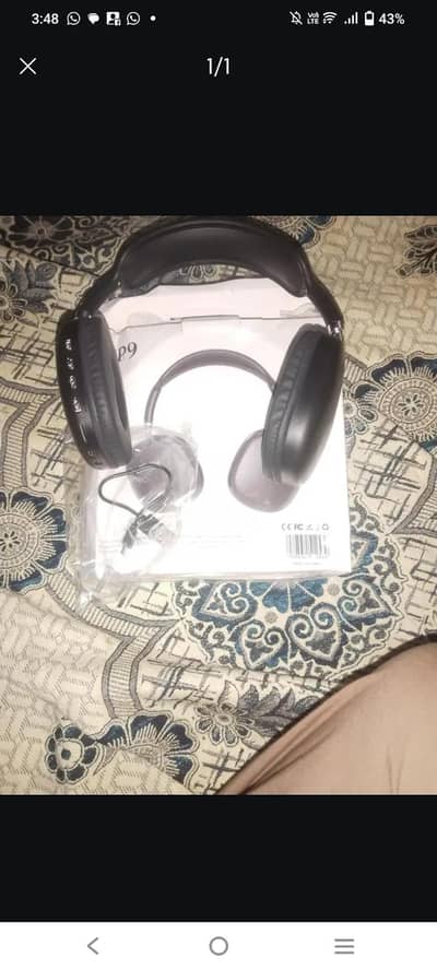 Headphone  for sal Condition 10 by 10 Contact 03047334020