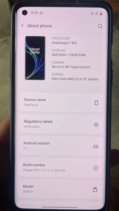 One Plus 8