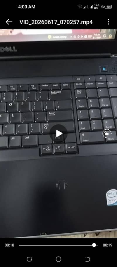 Dell precision M6400 heavy work station.