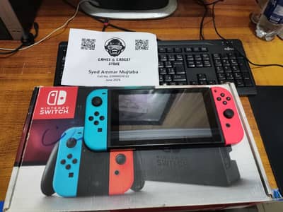 Nintendo Switch V1 - Software Jailbreakable - DSi & DS Lite CIB - COD