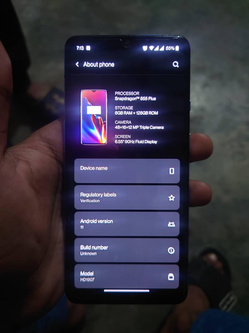 One Plus 7T 5