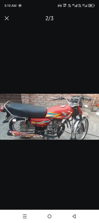 Honda CG 125 exchange posiable