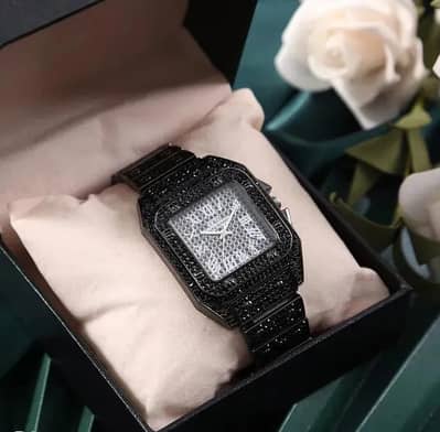 Diamond Stone Man'$ watch  contact my wattsapp number 03466703430