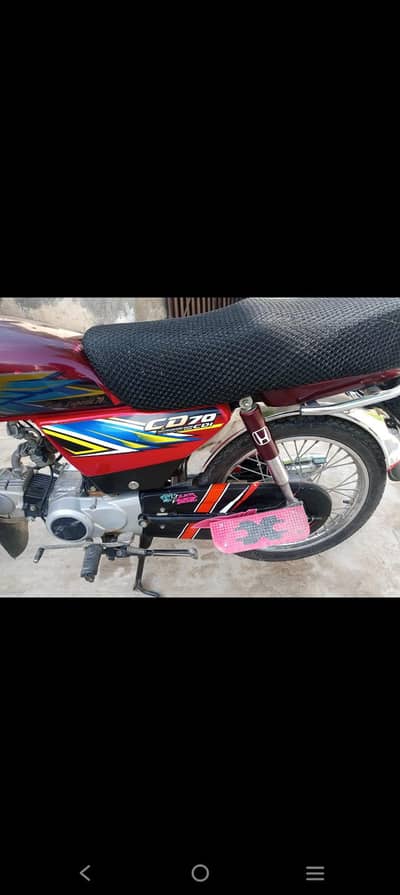 70cc bike urgent sale