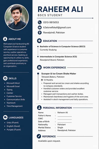 Job wanted
