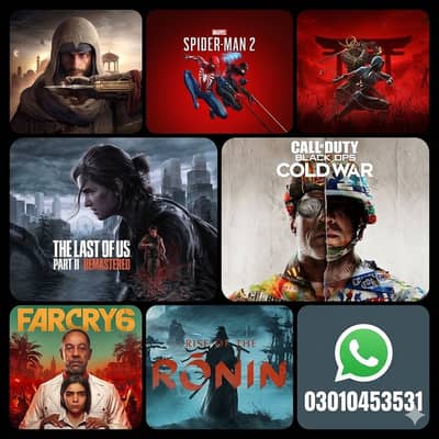 Ps4 & Ps5 Games - All Games Available - Latest Titles