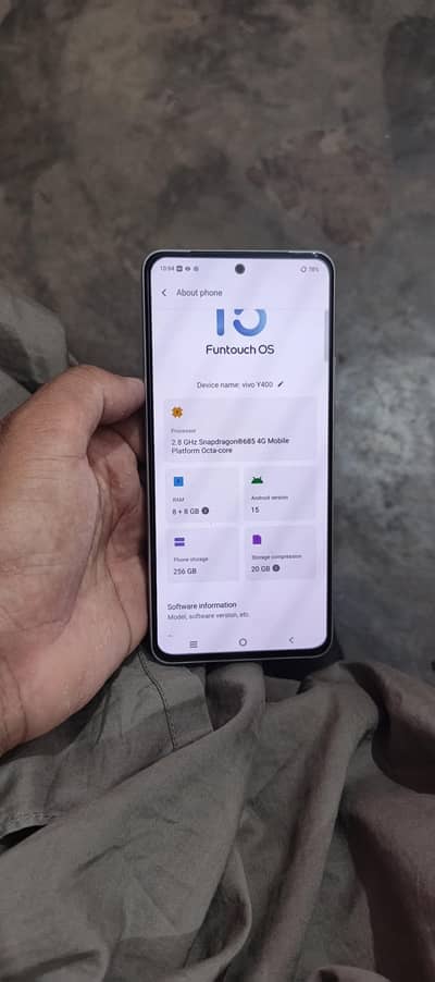 vivo y400