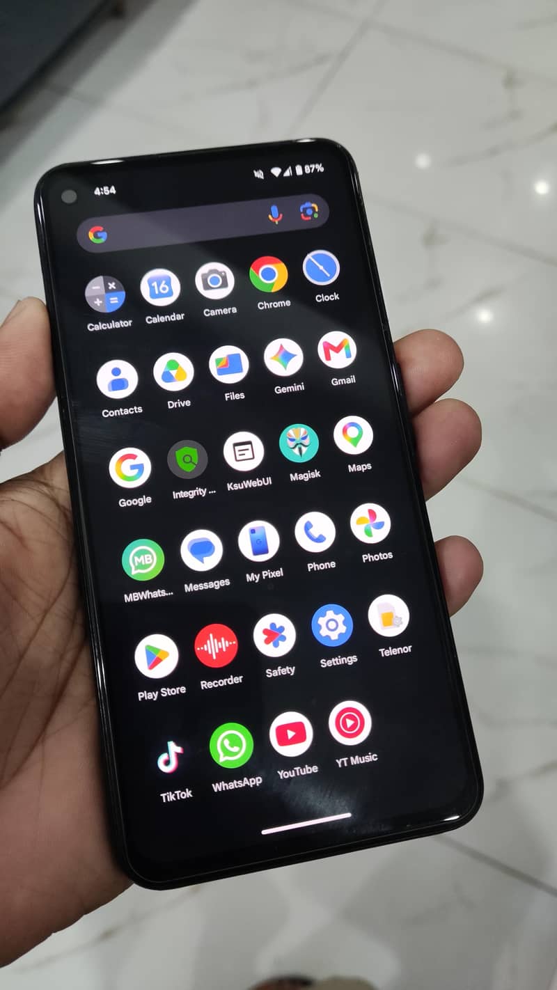 Google Pixel 4a5g 5