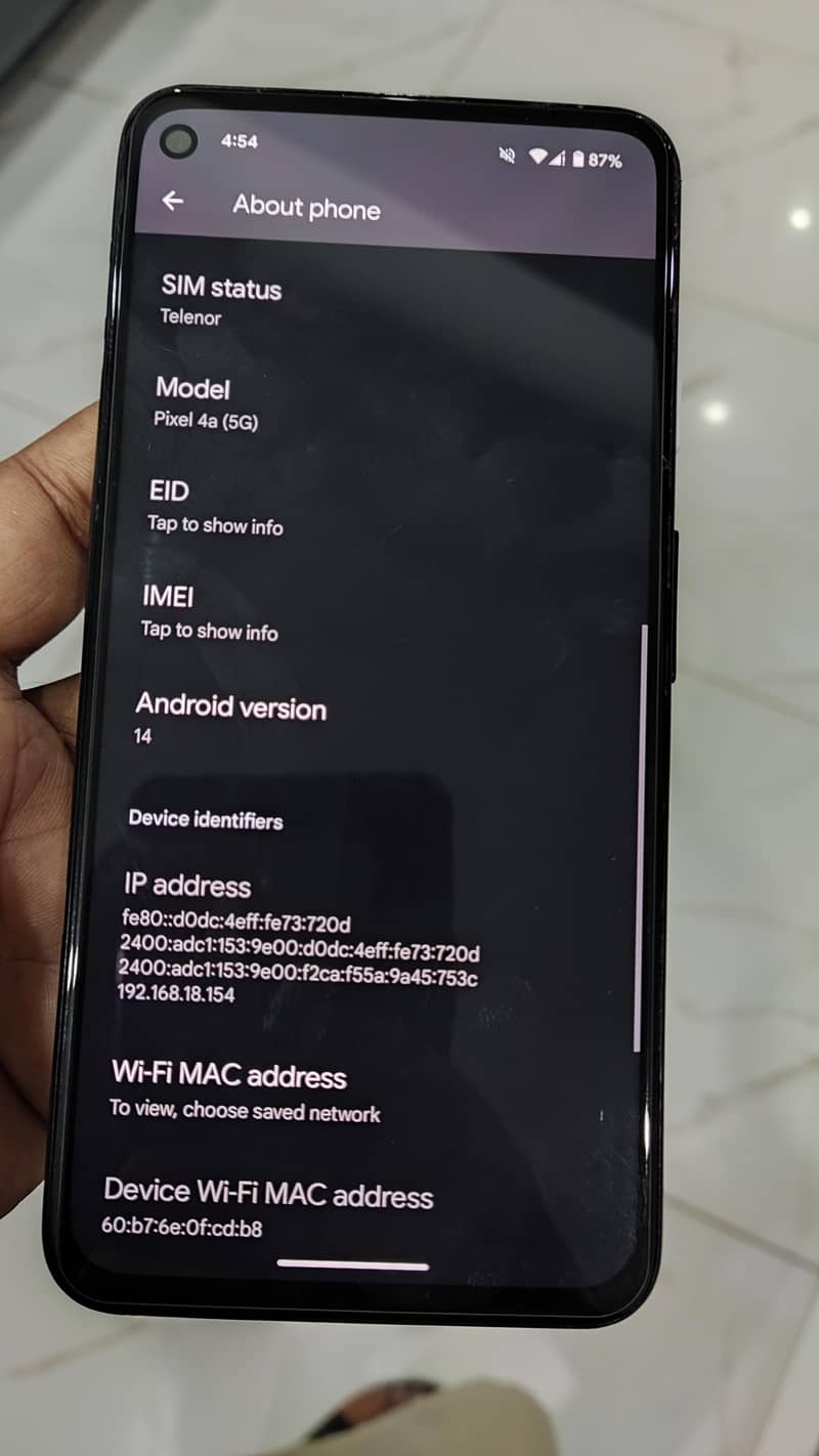 Google Pixel 4a5g 7
