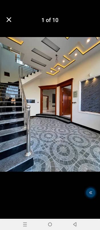Almaka town rafyqamer road 4 mrla proper double story luxury house urgent Sale reasonable rate