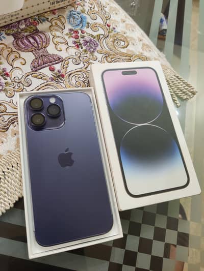 Apple iPhone 14 Pro Max 256 gb 92 health factory with box