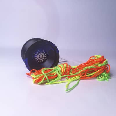 Metal Unresponsive Yoyo + 10 Strings + Responsive Bearing