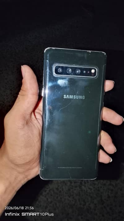 Samsung Mobile S10 5G all ok clear display, exchange also possible