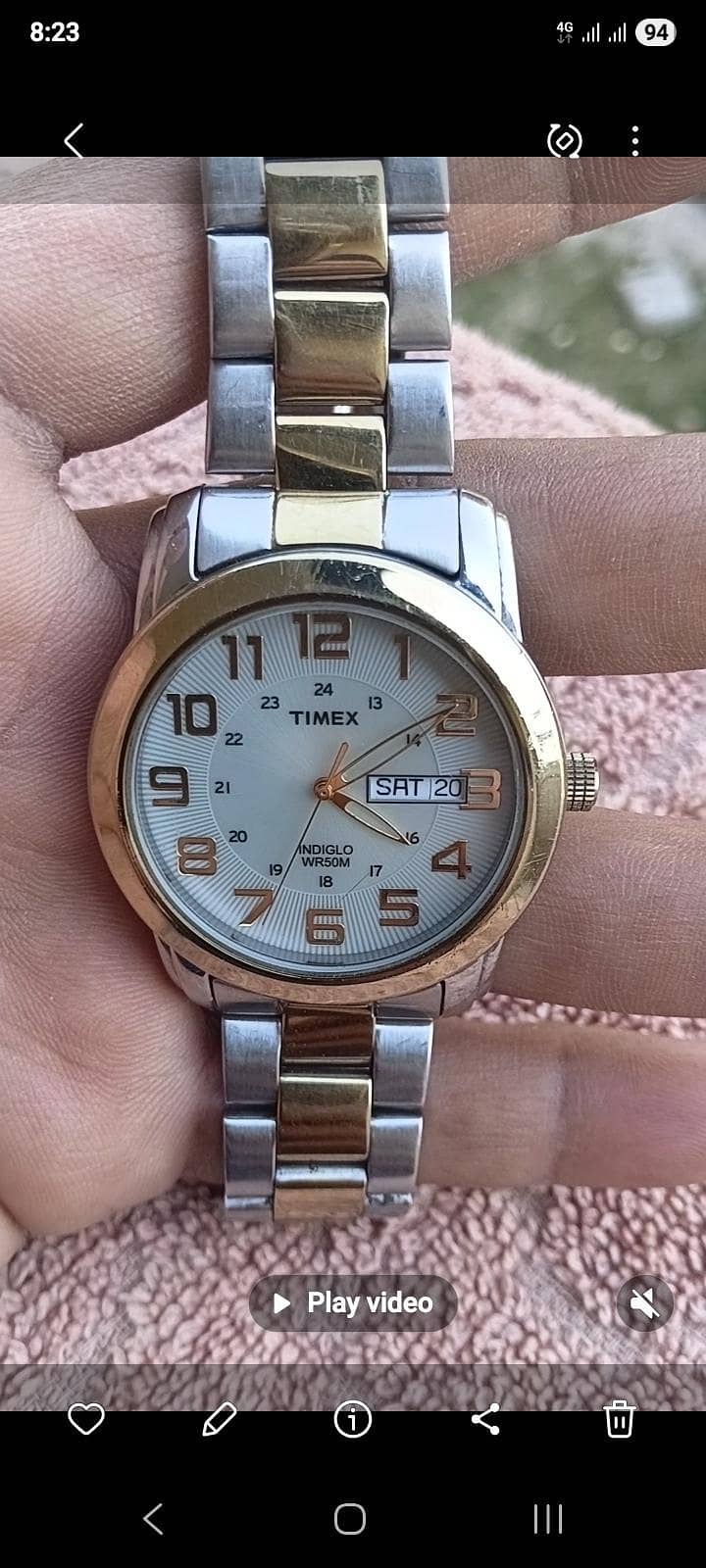 TIMEX INDIGLO 0