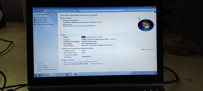 HP ELITEBOOK I5 3RD GENERATION 4GB RAMM 500GB HDD