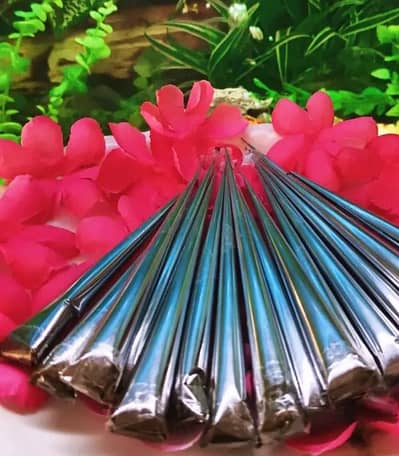 Brown mehndi cones available