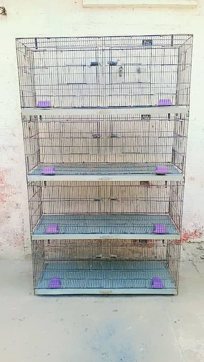 8 portions folding cage for sale size 4*1.5*1.5 eaxh portion