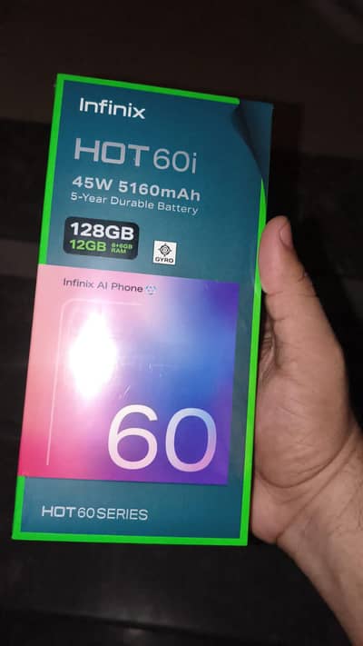 box pak Infinix hot 60 i