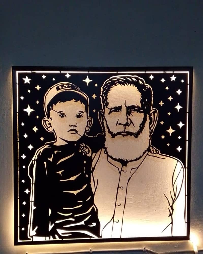 Customized LED Metal Frames Available 2