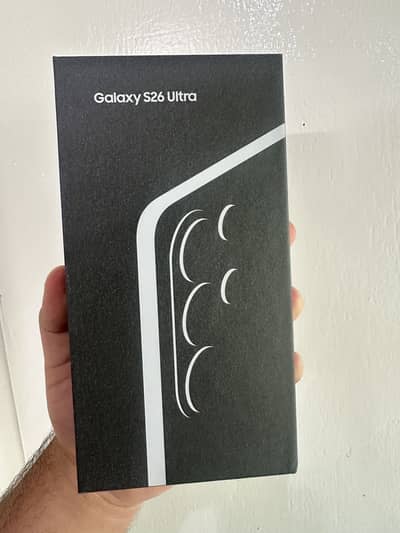 Samsung Galaxy S26 Ultra 256GB Black Brand, New Box Pack