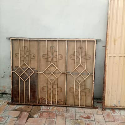 iron door and window for sale