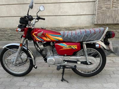 HONDA CG 125 Red 2026 june (0322-3276769)