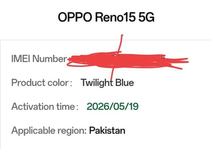 OPPO Reno 15 5 g