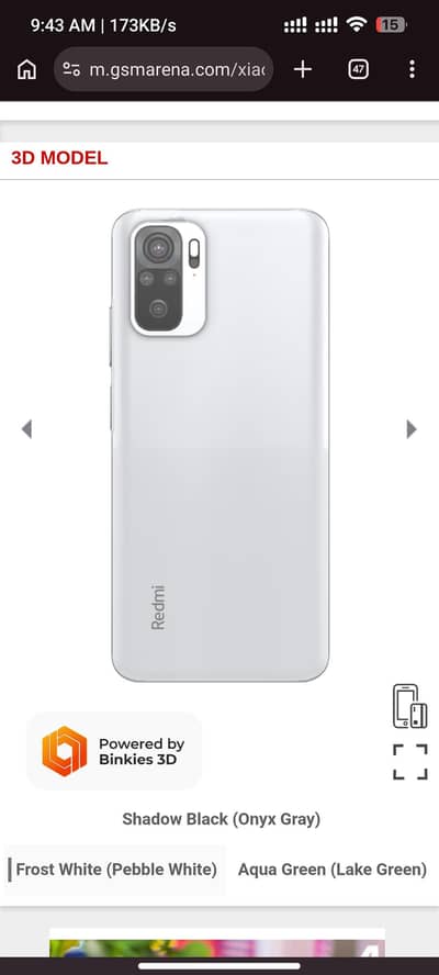 Xiaomi Redmi Note 10