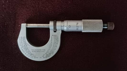 Micrometer 1 inch (USA made)