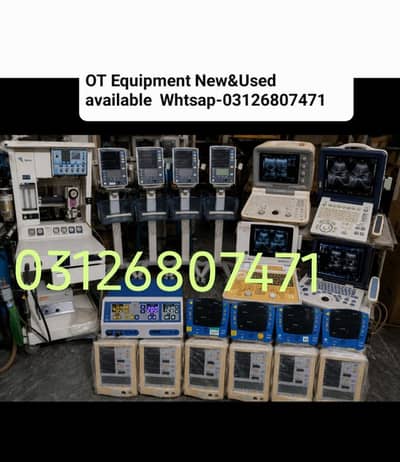 Ultrasound machine/Hospital equipment available Whtsap-03126807471
