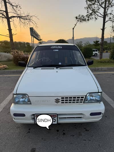 Suzuki Mehran VX (2014 Model / 2015 Registered) AC Installed for Sale