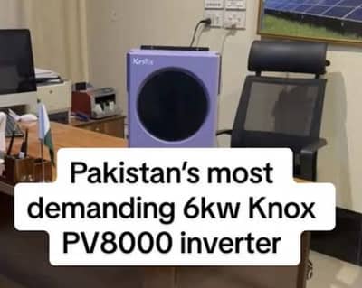 Knox 6Kw inverter 100% orignal