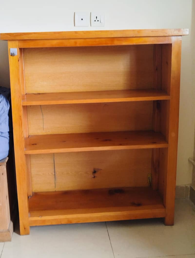 Solid Wood Book Shelf 4