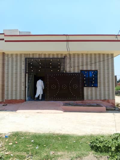 New 3 Marla House Electricity Water 20 Feet Strteet Registery Intiqal