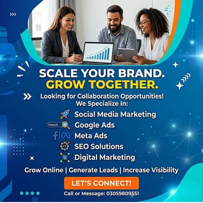 I' M seeking collaboration opportunities with businesses, & Agencies
