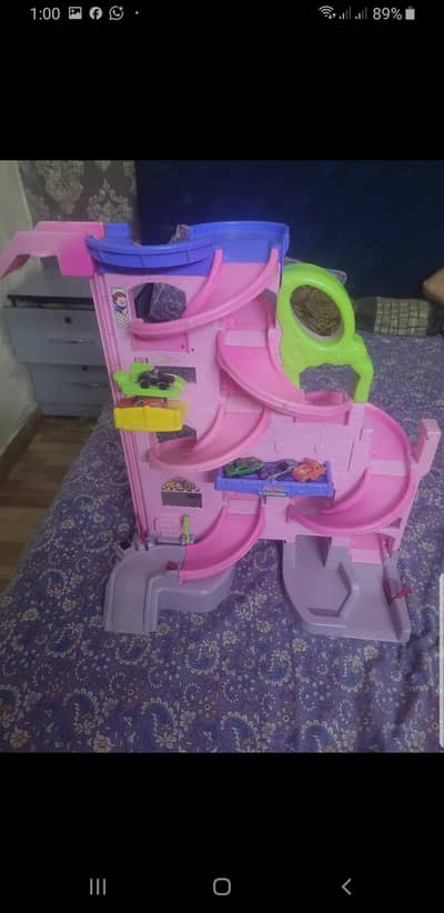 Fisher price car track