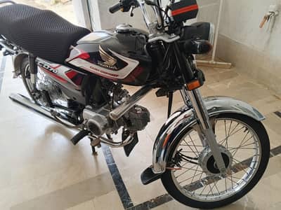 Honda CD 70 applied