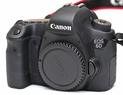 Canon EOS 6D Body Only Full Frame DSLR Camera