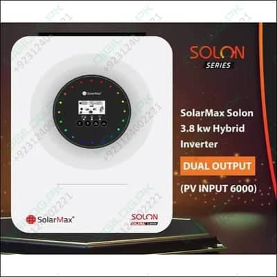 solarmax 3.8 kw inverter