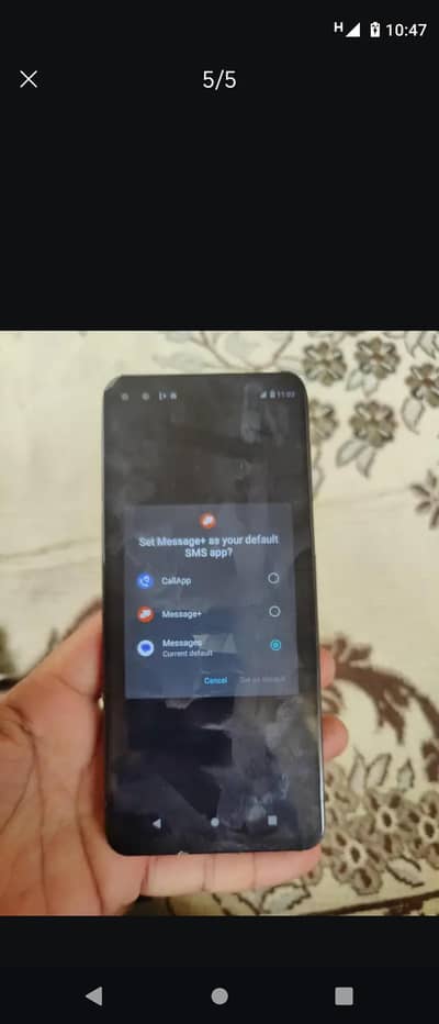 Motorola One 5G 4/128 PTA approved just back crack onky mobile