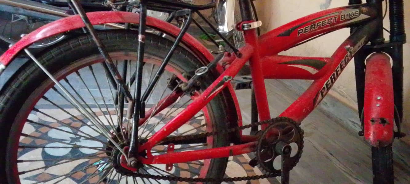Red bicycle 1