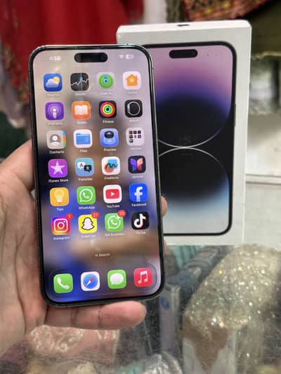 Apple iPhone 14 Pro Max complete box sale /exchange