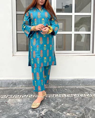 2pc suit stitched 3 colors available only rs700 home delivery