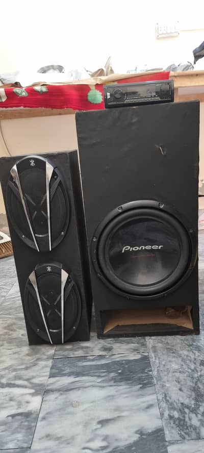 original Japani. pioneer subwoofar Sony k sapekar original