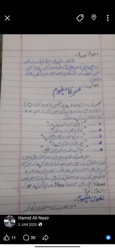 AIOU Hand Written Assignments