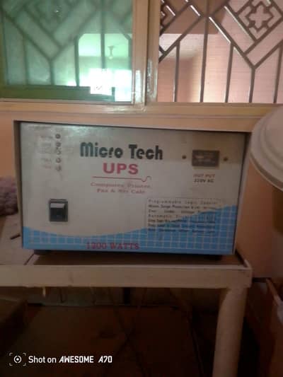 Micro tech UPS 1200 watts