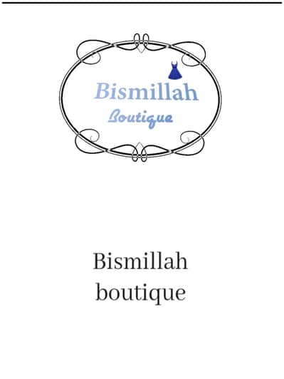 Shop Salon Restaurant Boutique logo design 1500 Pkr Lahore 2 hour
